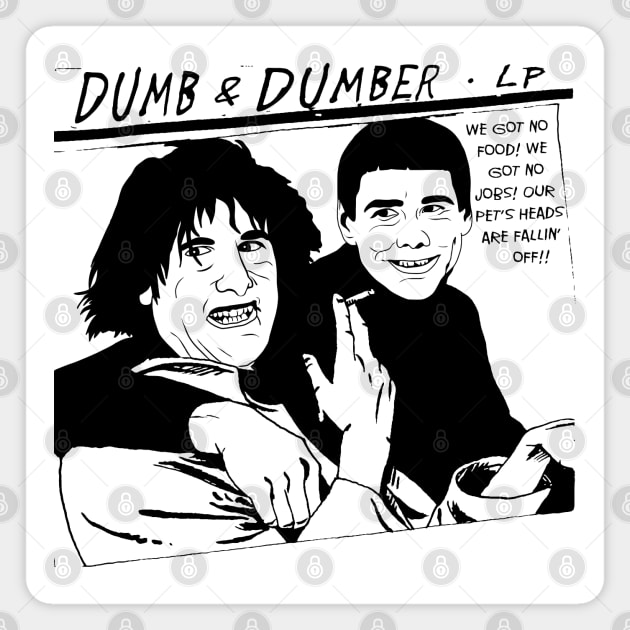 Dumb and Dumber Goo Parody Magnet by darklordpug